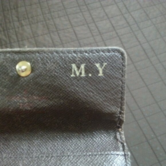 Vintage LV Louis Vuitton Damier Ebeine Key Holder Case  Unisex Men's Women's - Picture 7 of 16